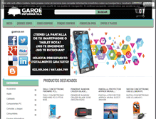 Tablet Screenshot of garoeinformatica.com